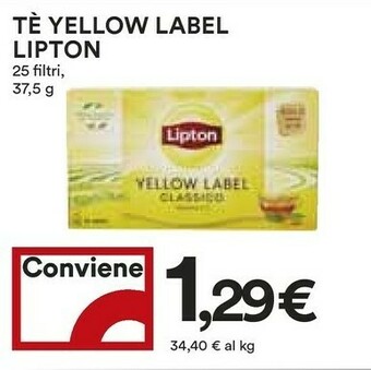 Coop Lipton Tea The offerta