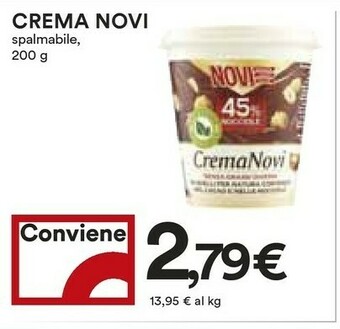 Coop Novi Crema al cioccolato offerta