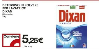 Coop Dixan Detersivo in polvere offerta