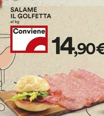 Coop Salame Il Golfetta offerta