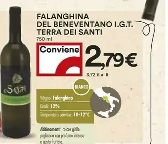Coop Santi Vino bianco offerta