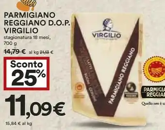 Coop Virgilio Parmigiano Reggiano Dop offerta