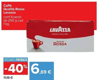 Carrefour Lavazza Caffè offerta