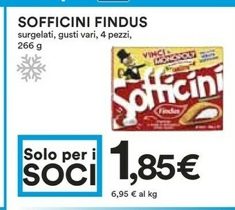 Coop Findus Sofficini offerta