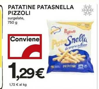 Coop Pizzoli Patatine offerta