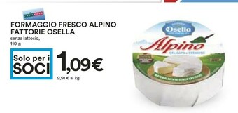 Coop Alpino Formaggio offerta