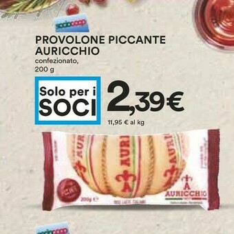 Coop Auricchio Provolone offerta