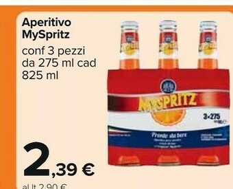 Carrefour Myspritz Aperitivo offerta