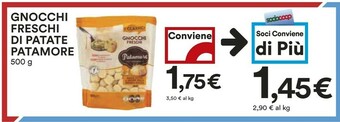 Coop Patamore Gnocchi offerta
