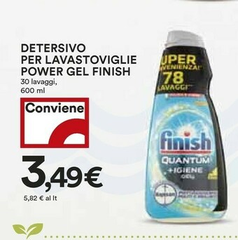 Coop Finish Detersivo lavastoviglie offerta