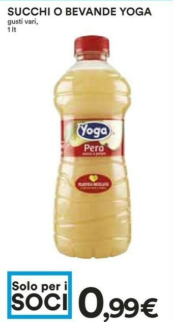 Coop Yoga Succhi O Bevande offerta