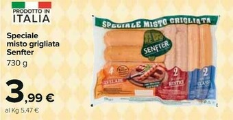 Carrefour Senfter Wurstel offerta