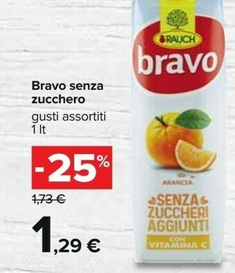 Carrefour Bravo Succhi di frutta offerta