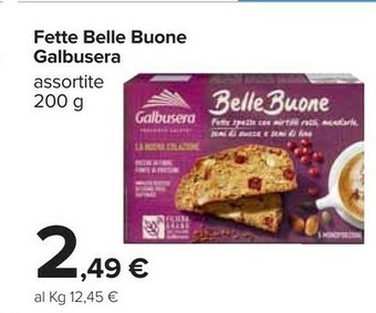 Carrefour Galbusera Biscotti offerta