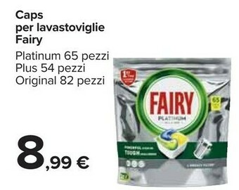 Carrefour Fairy Detersivo lavastoviglie offerta