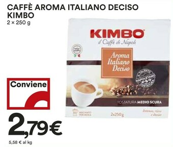 Coop Kimbo Caffè Aroma Italiano Gusto Deciso offerta