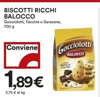 Coop Balocco Gocciolotti 700 G(ml) offerta