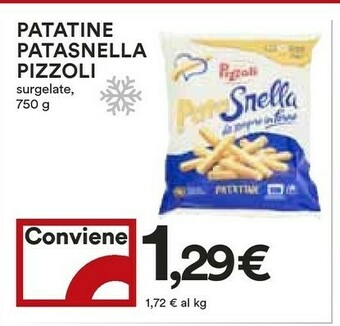Coop Pizzoli Pata Snella Patatine offerta