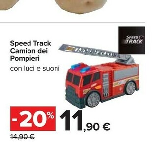 Carrefour Speed track Hot wheels offerta