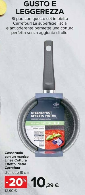 Carrefour Tomè Padella offerta