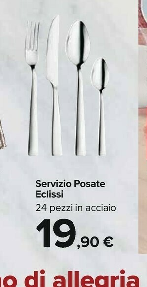 Carrefour Posate offerta