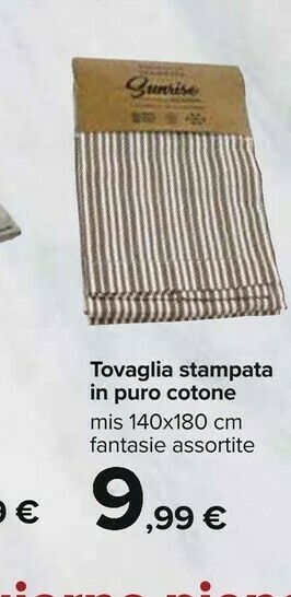 Carrefour Tovaglie offerta