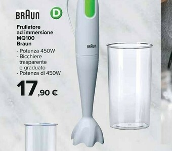 Carrefour Braun Frullatore offerta