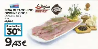 Coop Coop Fesa Di Tacchino offerta