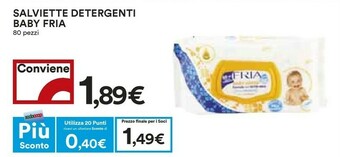 Coop Fria Salviette Detergenti Baby offerta