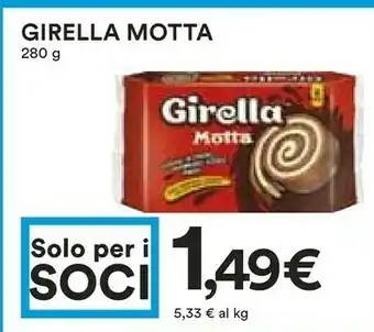 Coop Motta Girella 280 G(ml) offerta
