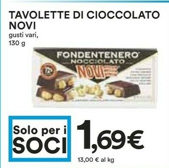 Coop Novi Nocciolato 130 G(ml) offerta