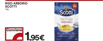 Coop Scotti Riso Arborio offerta
