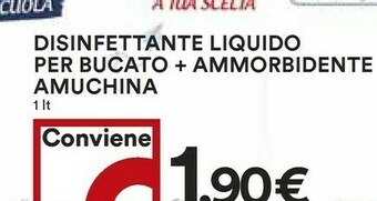 Coop Amuchina Disinfettante Liquido Per Bucato offerta
