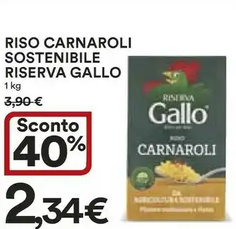 Coop Gallo Riso Carnaroli Sostenibile Riserva offerta