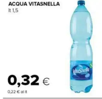 Oasi ACQUA VITASNELLA lt 1,5 offerta