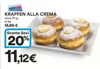 Coop Krapfen Alla Crema offerta