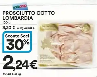 Coop Prosciutto Cotto Lombardia offerta