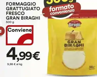 Coop Biraghi Gran Grattugiato Fresco offerta
