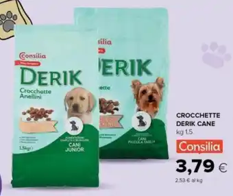 Oasi CROCCHETTE DERIK CANE kg 1,5 offerta