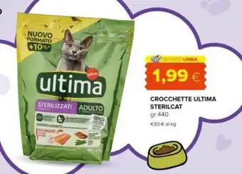 Oasi CROCCHETTE ULTIMA STERILCAT gr 440 offerta