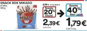 Coop Mikado Snack Box offerta