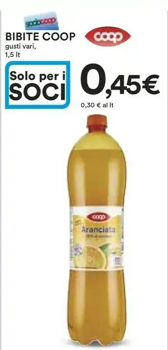 Coop Coop Bibite Di Aranciata offerta
