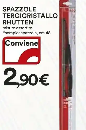 Coop Rhütten Spazzola Tergicristallo 53cm, Singola offerta