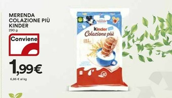 Coop Ferrero Kinder Colazione Più 290 G(ml) offerta