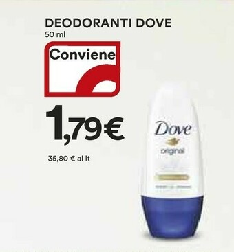 Coop Dove Deodoranti offerta
