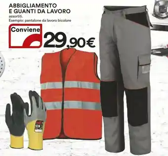 Coop Abbigliamento E Guanti Da Lavoro offerta