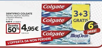 Coop Colgate Dentifrici offerta