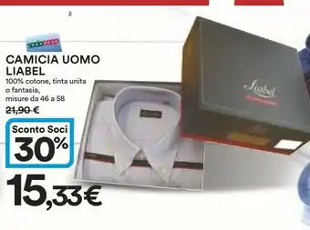 Coop Liabel Camicia Uomo offerta