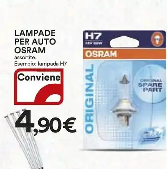 Coop Osram Lampade Per Auto offerta