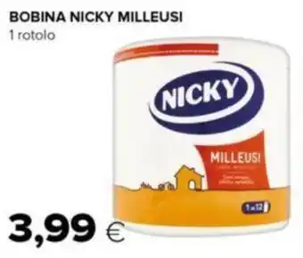 Oasi BOBINA NICKY MILLEUSI 1 rotolo offerta